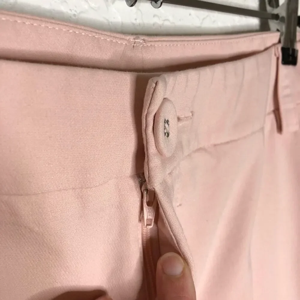 Cabi Grace light pink trouser ankle pants size 8 #5678